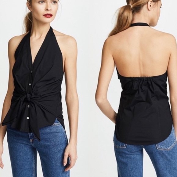 Veronica Beard Tops - NWT Veronica Beard Vea Halter Top